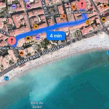 Sublime T2/ Cosy/ Clim/ Parking/Plage Menton Exterior foto